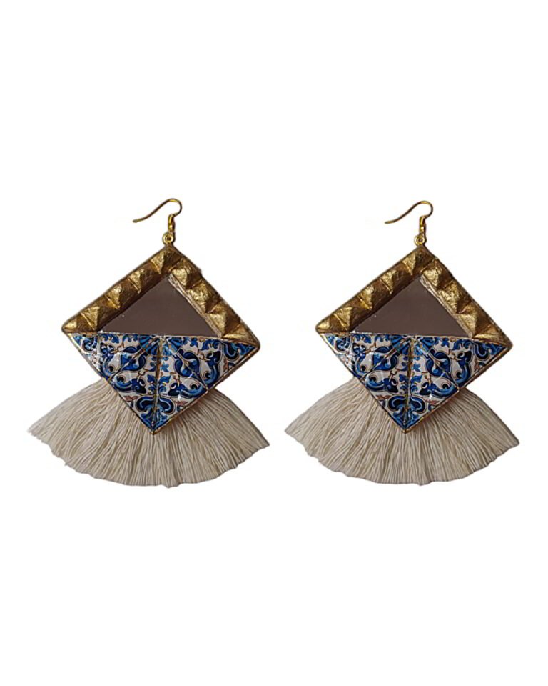Persian Reflection – Handmade Earrings – Light Weight