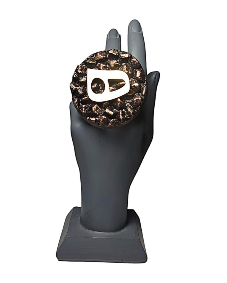Hich – Handmade Ring Paper Mache ( Adjustable )
