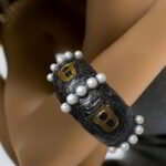 Hich – Handmade Paper Mache Bangle – light weight