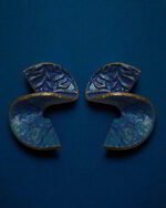 Sama Earrings – Handmade Paper Mache Earrings - Image 3