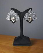 Taje Pars – Handmade Paper Mache Earrings - Image 4