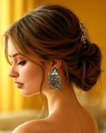 Vatan – Handmade Paper Mache Earrings - Image 3