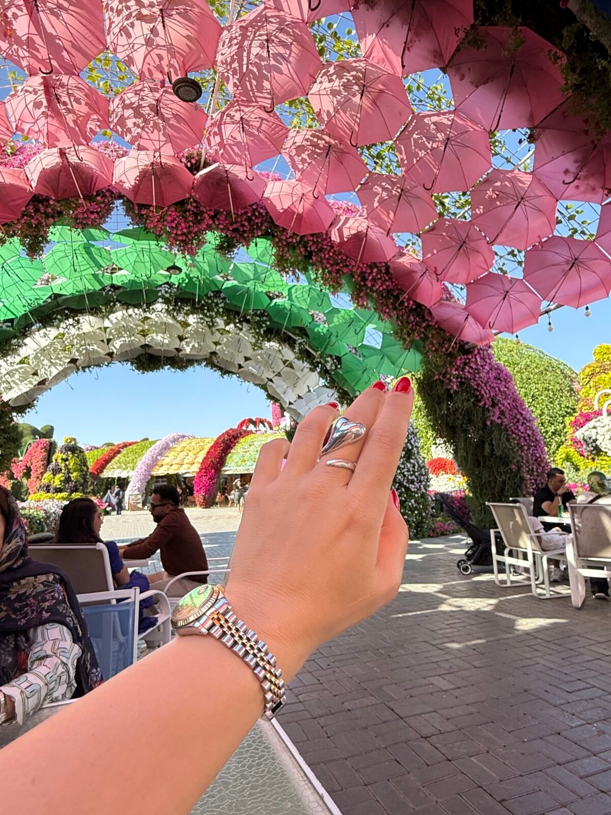 Sterling silver flowing heart ring - Image 3