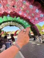 Sterling silver flowing heart ring - Image 3