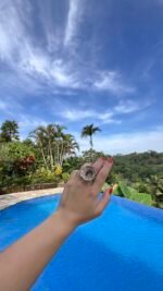 Sterling silver Lotus ring - Image 5