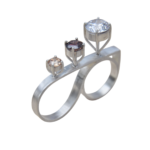 Infinity Twin Ring of Priority in staircase structure