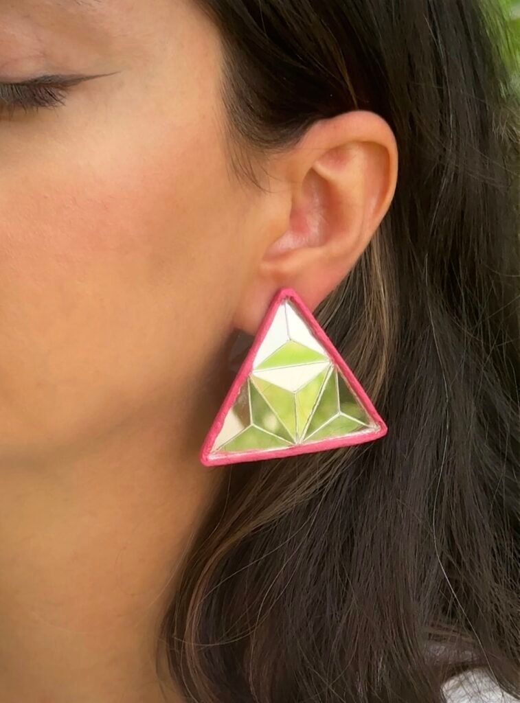Hawin (Handmade Mirror Earrings)