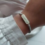 925 Silver Bracelet – "Stay Strong" Engraving