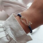 Minimalist Silver Whale Bracelet – 925 Sterling Silver