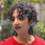 Lightweight Handmade Earrings with Pateh Embroidery and Brass Design - Image 16