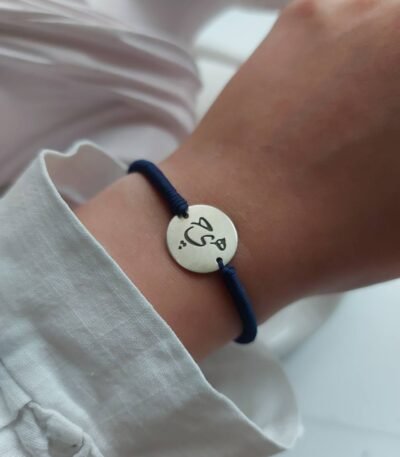 Sterling Silver "Hich" (Nothingness) Bracelet – Handmade