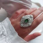 Vintage Nickel Silver Ring – Free Size