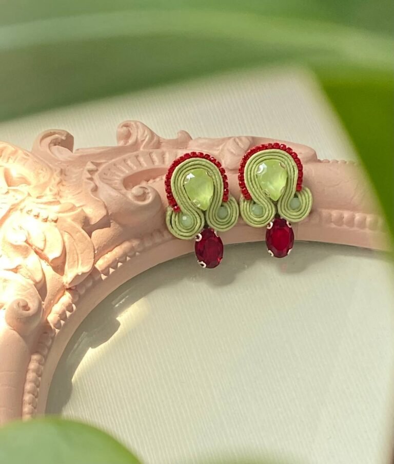 Tarannom Handmade Earrings (with high Quality Stones)