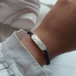 925 Silver Bracelet with Persian Engraving