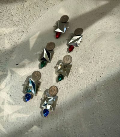 Raberdu (Handmade Mirror Earrings)