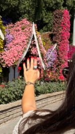 Sterling silver Amour ring - Image 3