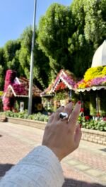 Sterling silver Amour ring - Image 5