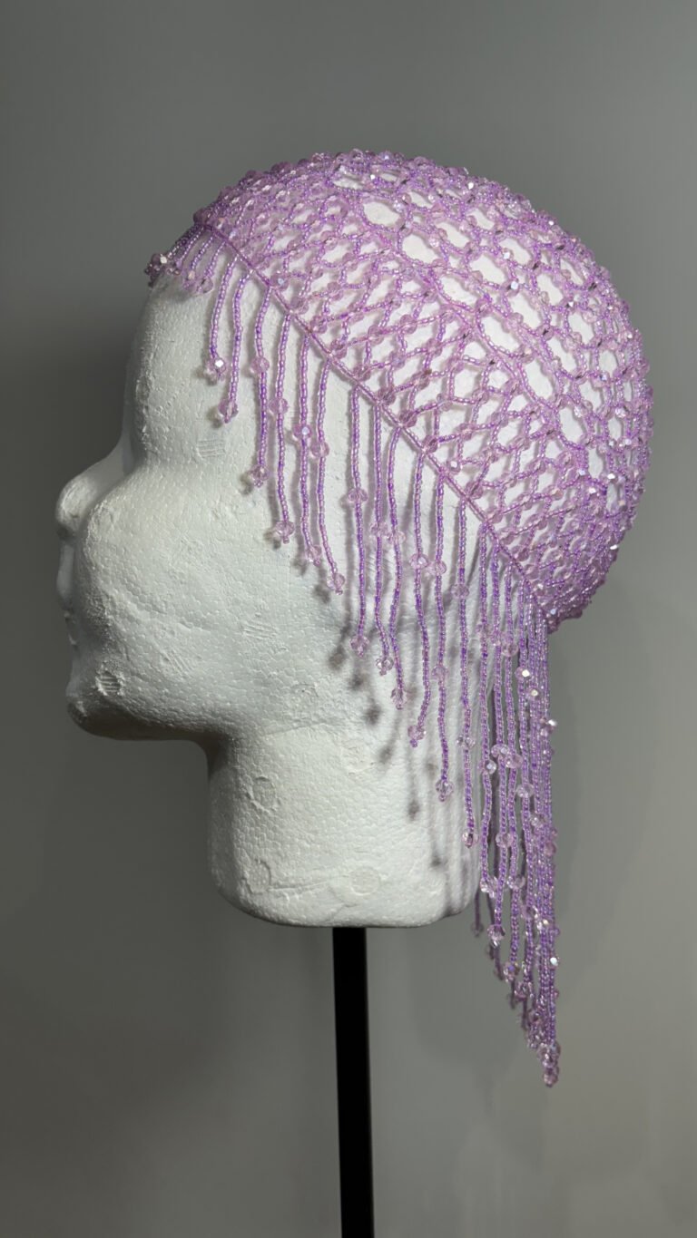 Handmade Crystal and Bead Headpiece – Feminine and Radiant