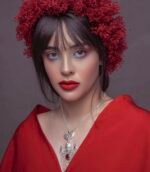 Anaar-Pari Gold Plated Silver Pendant – Adorned with a Radiant Ruby Gemstone - Image 2