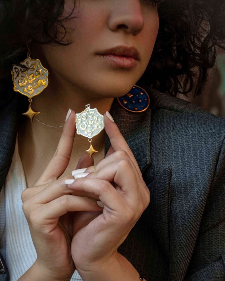 "You're my Soul and my World Pendant – (#2) A celestial-inspired typography Pendant piece featuring stars, moons, and planets, symbolizing love, connection, and the universe through intricate design and cosmic motifs."