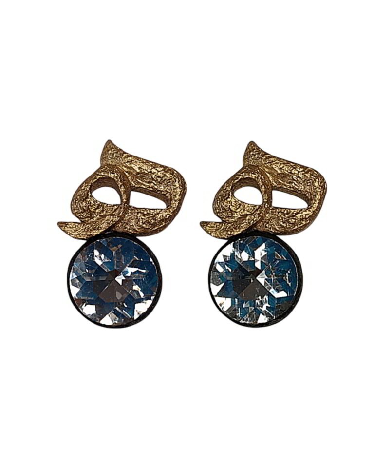 Hich – Handmade Paper Mache Earrings – Big Size