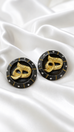 Hich – Handmade Paper Mache Earrings - Image 4