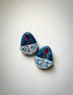 Golnesa earrings red stone