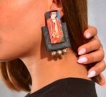 Delara and shah morad Light weight earrings - Image 3