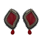 Love Drop – Handmade Jewel-Embroidered Earrings