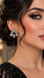 Taje Pars – Handmade Paper Mache Earrings - Image 6