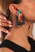 Delara and shah morad Light weight earrings - Image 2