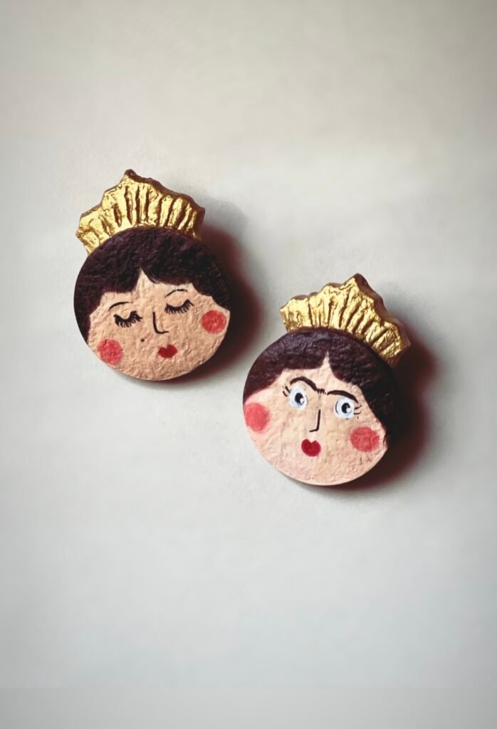 Naz khatoon handmade earrings