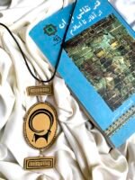 Susa cup motifs, handmade necklace, hand_ painting, paper mache