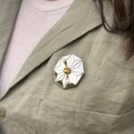 Hataw – A Symbol of the Sun brooch, Crafted from Mirror and Pulp