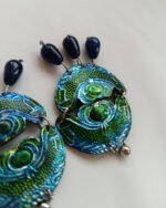 Blue earrings from the spring collection