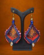 “You Belong To Me—Where Would You Go?”Handmade Paper Mache Earrings - Image 3