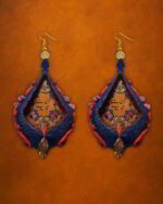 “You Belong To Me—Where Would You Go?”Handmade Paper Mache Earrings - Image 5