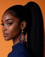 “You Belong To Me—Where Would You Go?”Handmade Paper Mache Earrings - Image 2