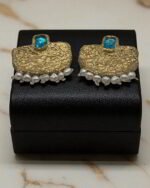 Sea Treasure – Handmade Paper Mache Earrings - Image 3