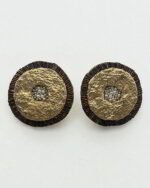 Shahi Coin Earrings– Handmade Paper Mache Earrings - Image 3