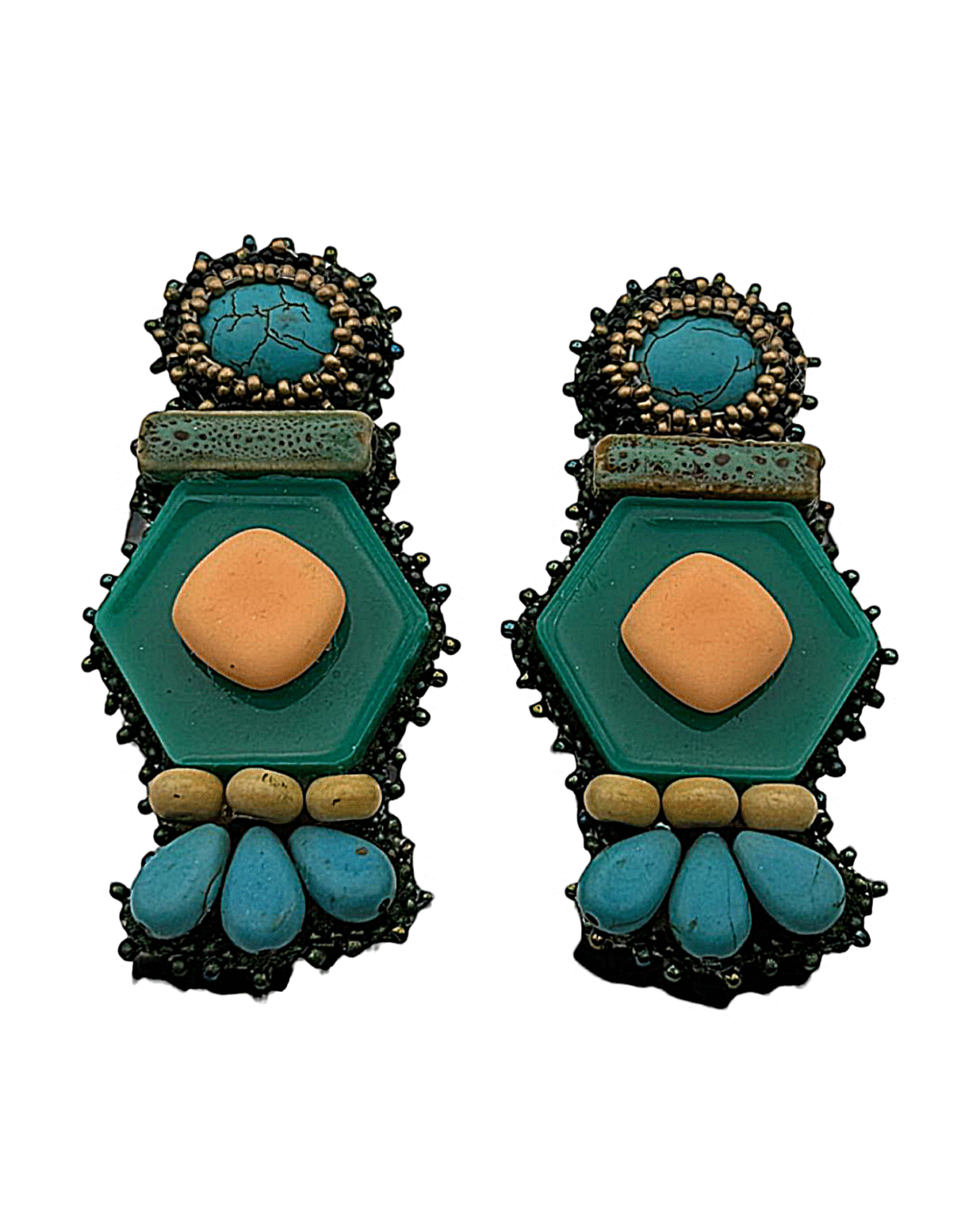 Sunlit Turquoise Earrings