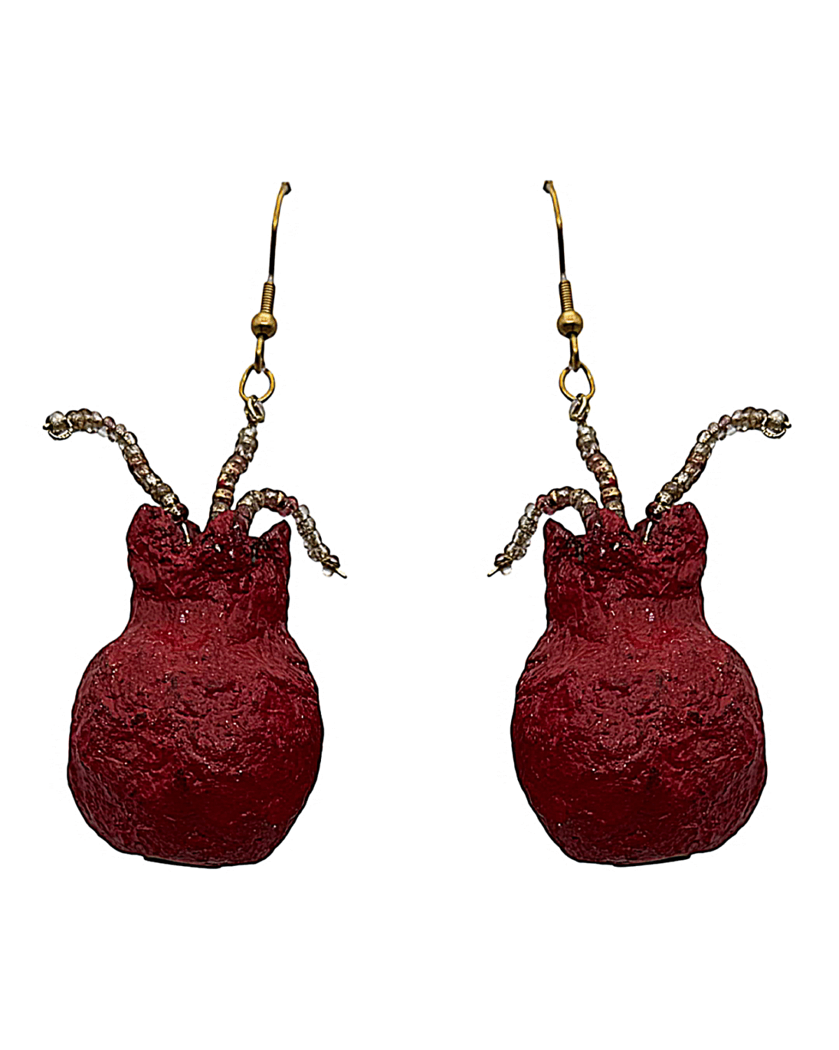 Pomegranate Earrings – Papier-Mâché