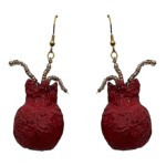 Pomegranate Earrings – Papier-Mâché