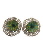 Peacock Eye Earrings