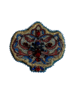 Dance of Colors – Embroidered Elegance Earrings - Image 6