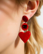 Strawberry Heart Earrings - Image 2