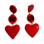 Strawberry Heart Earrings