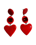 Strawberry Heart Earrings