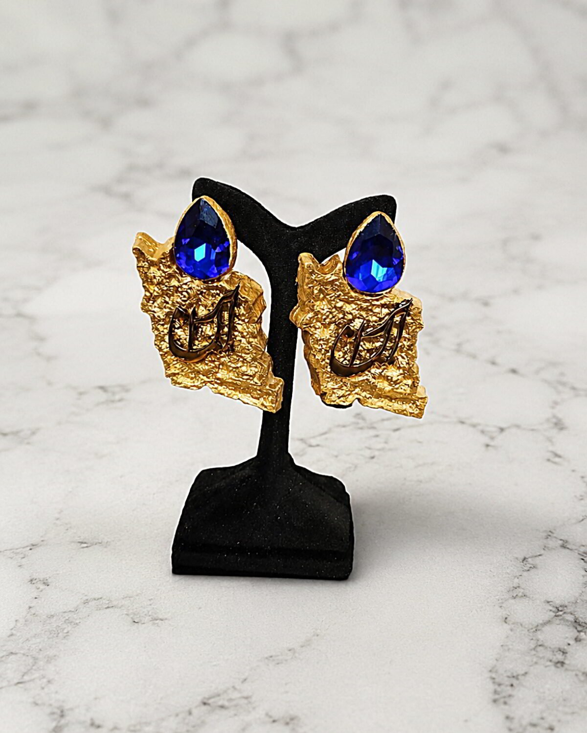 Vatan – Handmade papier-mâché Earrings - Image 24