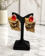 Vatan – Handmade papier-mâché Earrings - Image 16